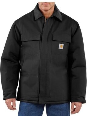 Carharrt C003 Loose Fit Firm Duck Insulated Traditional Jacket Men’s size L 2/2
